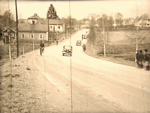 På utryckning med Ringarums borgarbrandkår 1951